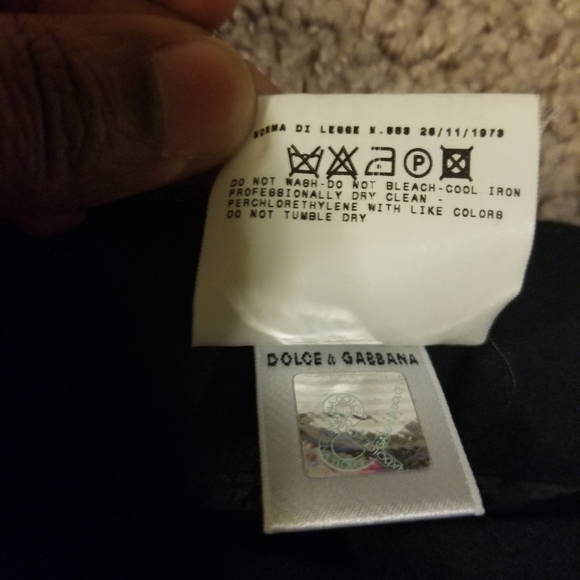 Dolce & Gabbana VINTAGE Wool Dress Pants - Picture 8 of 8